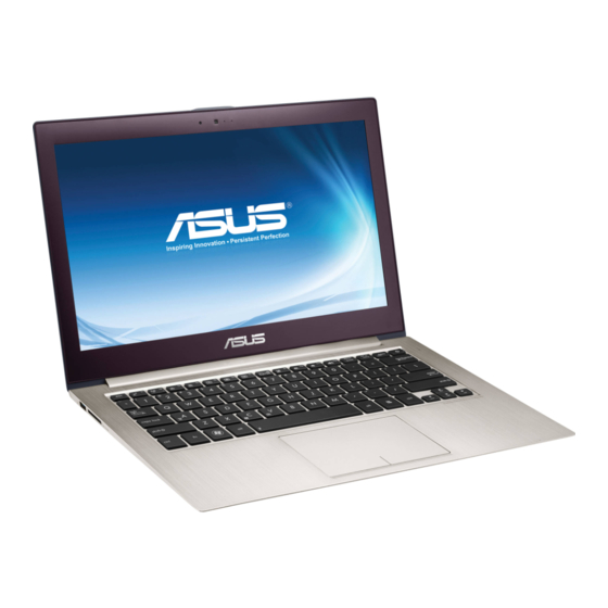 User Manuals: Asus ZENBOOK UX32VD Ultrabook Laptop