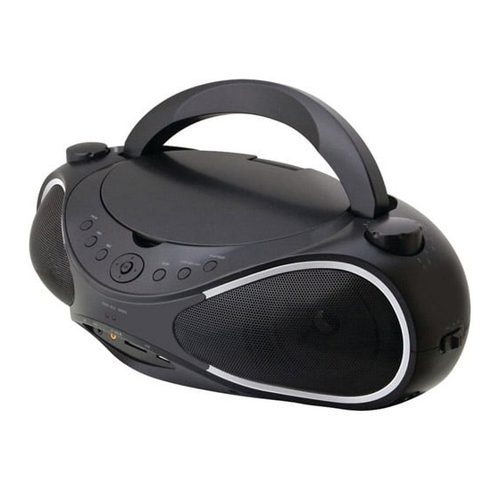 GPX BD702B User Manual