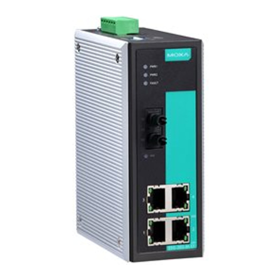 Moxa Technologies EtherDevice EDS-305 Hardware Installation Manual