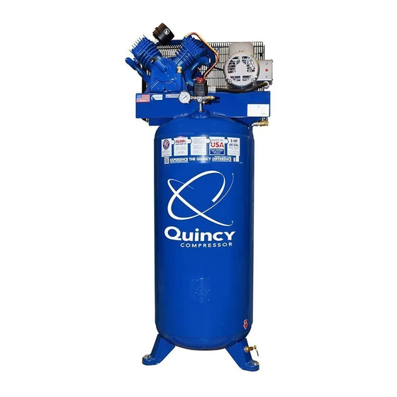 Quincy Compressor Air Master Series Instruction Manual