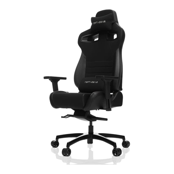 Vertagear Silla Gamer SL4000 Assembly Manual