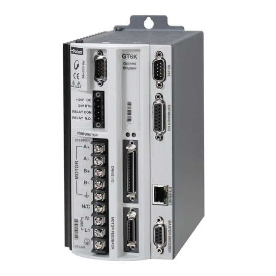Parker GT6-L8-NK Hardware Installation Manual