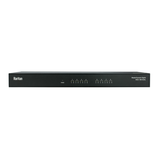 LEGRAND Raritan MCD Series Manual