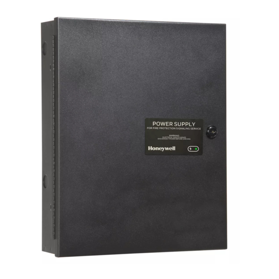 Honeywell HPF-PS6 Manuals