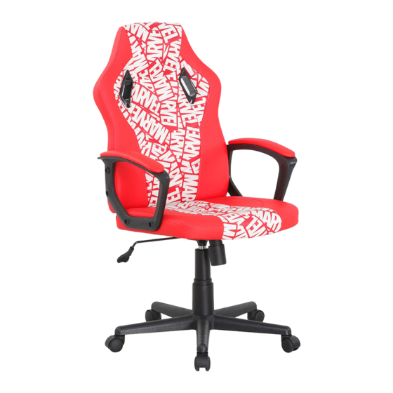 Happy Beds Marvel Computer Gaming Chair Assembly Instructions Manual