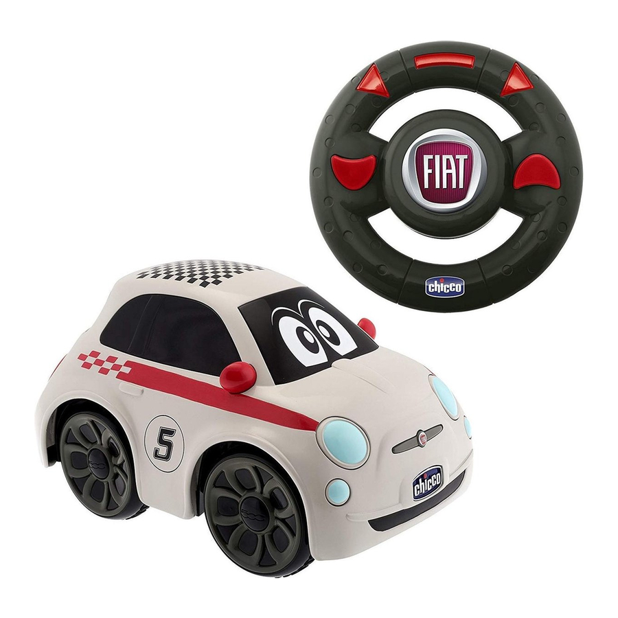 Chicco Fiat 500 - Remote Control Manual