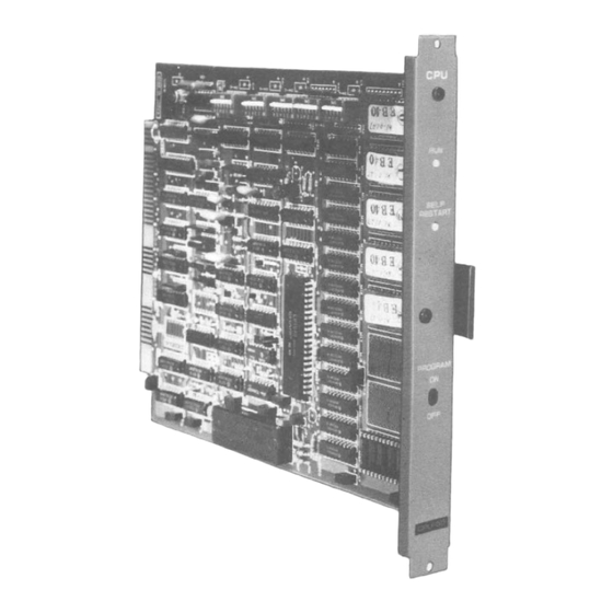 Toa CPU-55 Installation Handbook