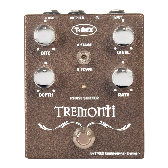T-Rex Tremonti User Manual