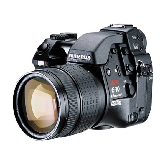 Olympus CAMEDIA E-10 Instructions Manual
