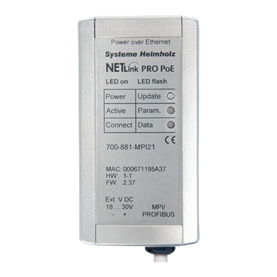 Helmholz NETLink Quick Start Manual