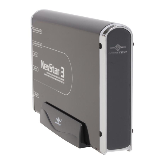 Vantec Desktop PC NST-360FBSU-BK Manuals