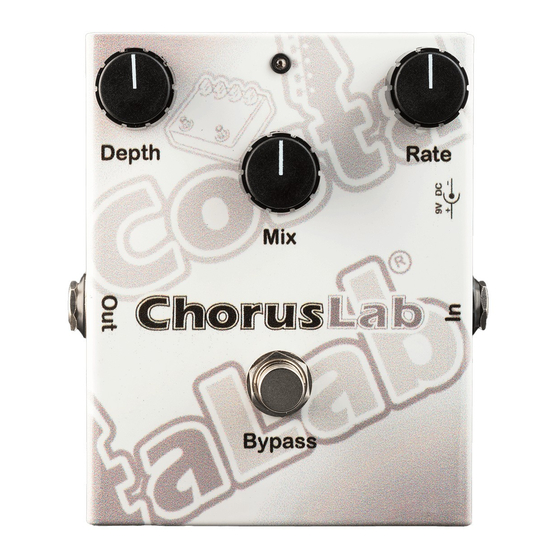 Costalab ChorusLab Manual
