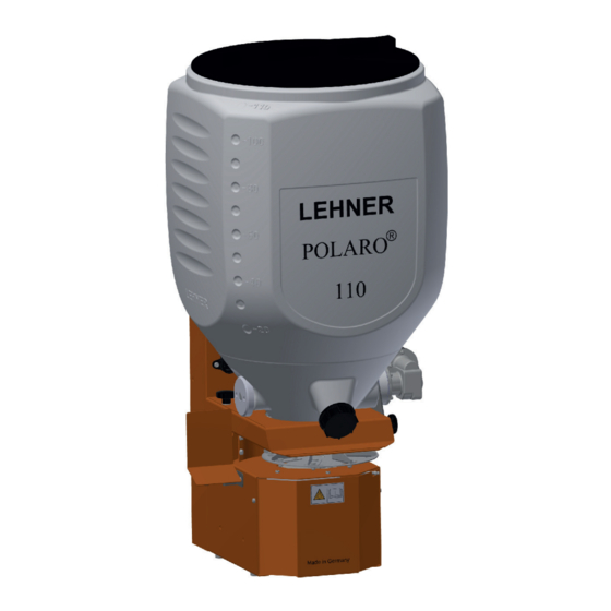 LEHNER POLARO E Operating Instructions With Parts List