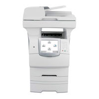 Lexmark 782dtn - C XL Color Laser Printer User Manual