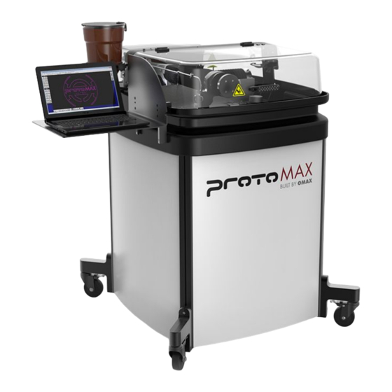 Omax PROTOMAX Manual