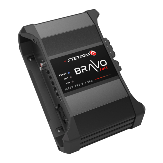 StetSom BRAVO 1200 User Manual