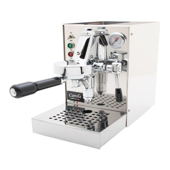 Quick MILL CAROLA Manual