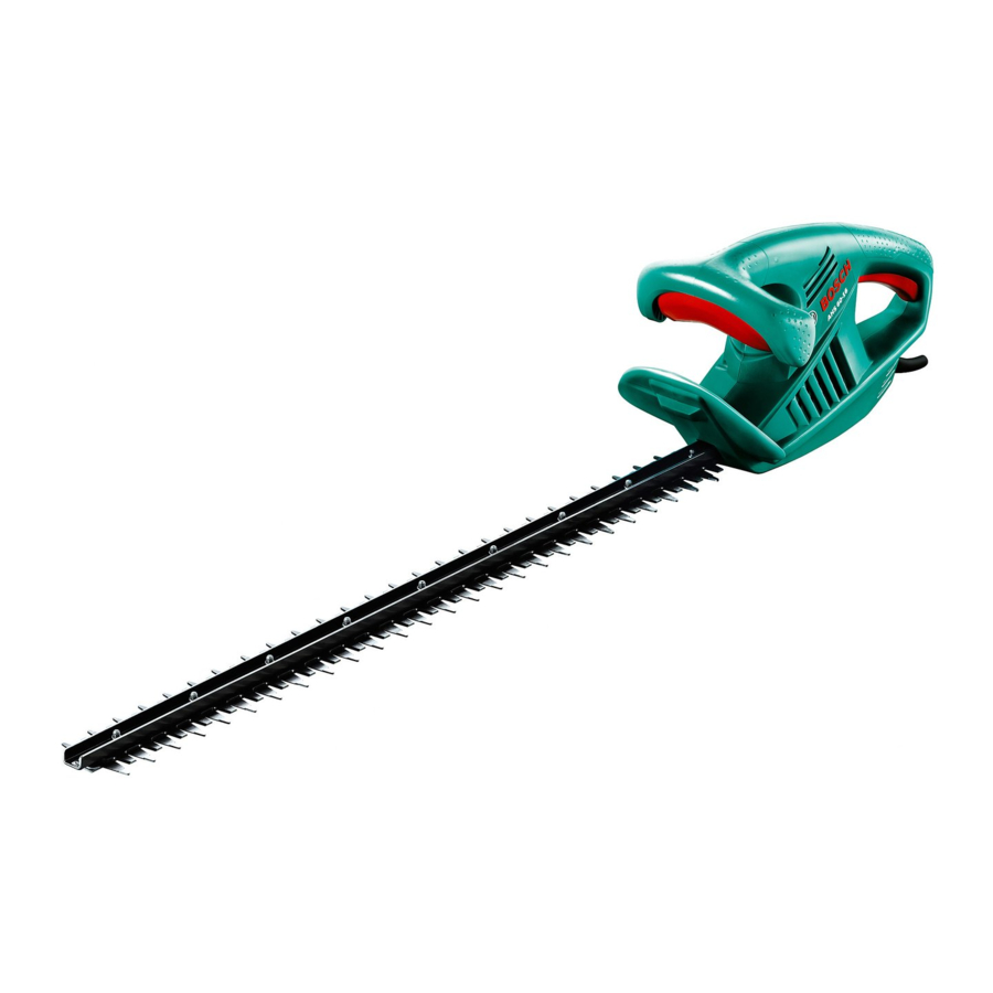 Bosch AHS 45-16, AHS 50-16, AHS 55-16 Manual