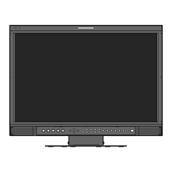 JVC DT-V24L3DU - 24IN DTV LCD MONITOR Instructions Manual