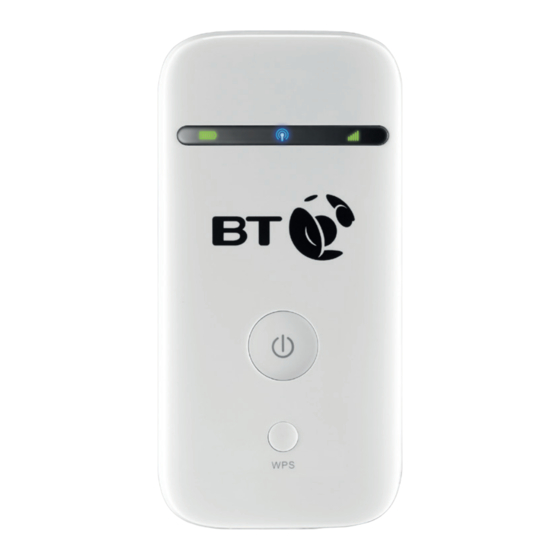 BT Mobile Hotspot User Manual