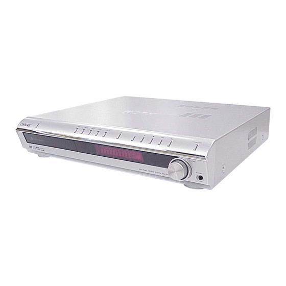 Sony HCD-DX250 Service Manual