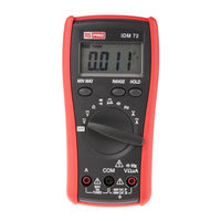 RS Pro IDM 71 Instruction Manual