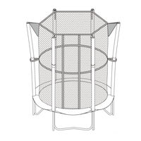 Chad Valley CV MY FIRST TRAMPOLINE AND ENCLOSURE Assembly & User Instructions