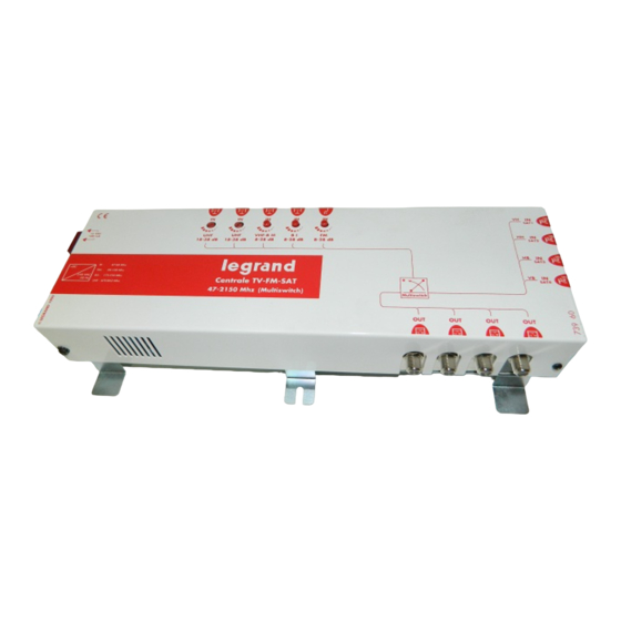 LEGRAND 739 60 Quick Start Manual