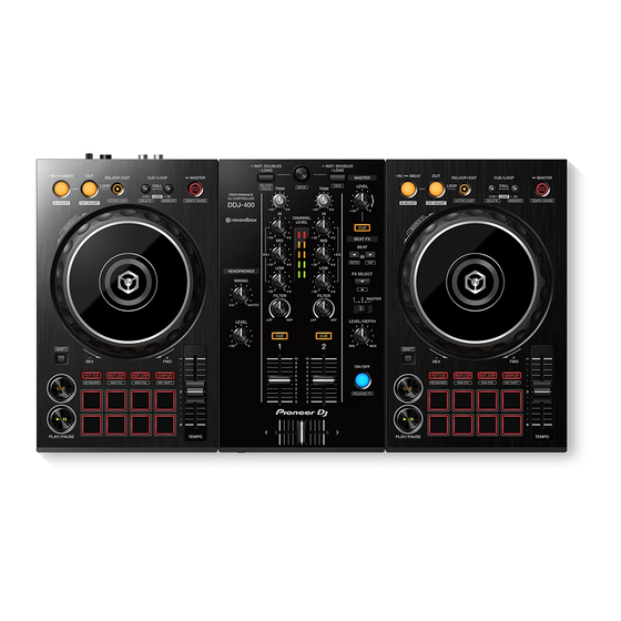 PIONEER DJ DDJ-400 Audio Setup Manual