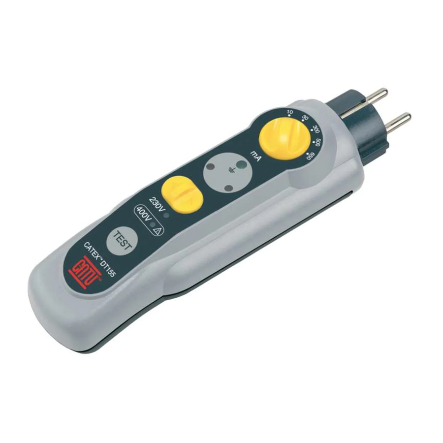 CATU CATEX DT-150 Accessory Installation Manual