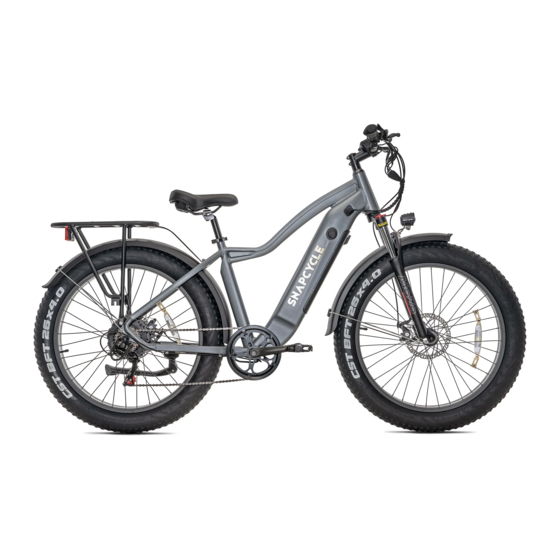 SNAPCYCLE R1 User Manual