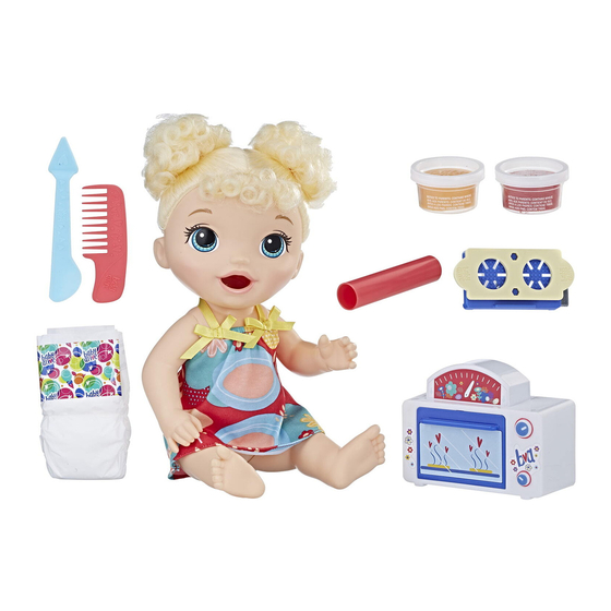 Hasbro baby alive SUPER SNACKS C0963 Quick Start Manual