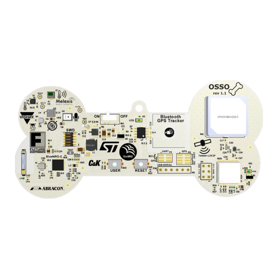 User Manuals: Future Electronics OSSO Tracking Device