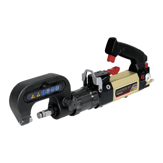 GYS GYSPRESS PREMIUM 10T PUSH-PULL US Manual