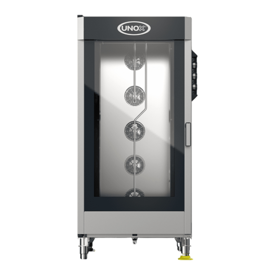 Unox ChefLux Instructions For Installation, Use And Maintenance Manual