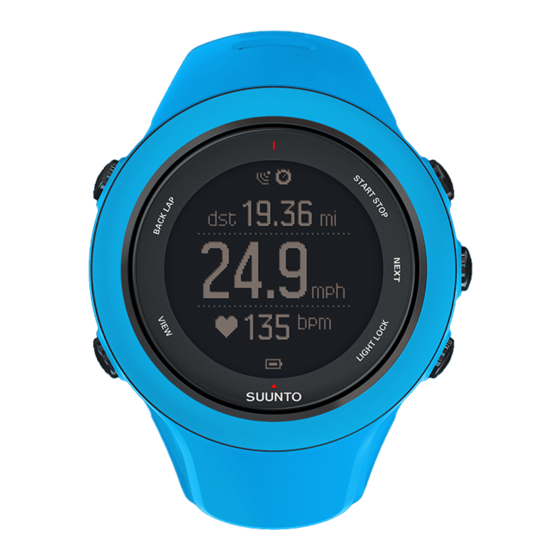 Suunto AMBIT3 SPORT 2.4 User Manual