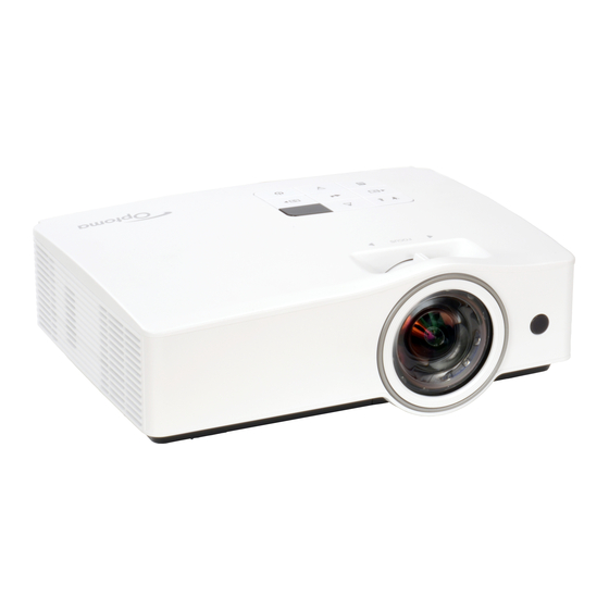 Optoma EcoBright ZW210ST Brochure