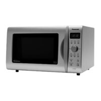 PANASONIC NN-GD458W Cookery Book & Operating Instructions