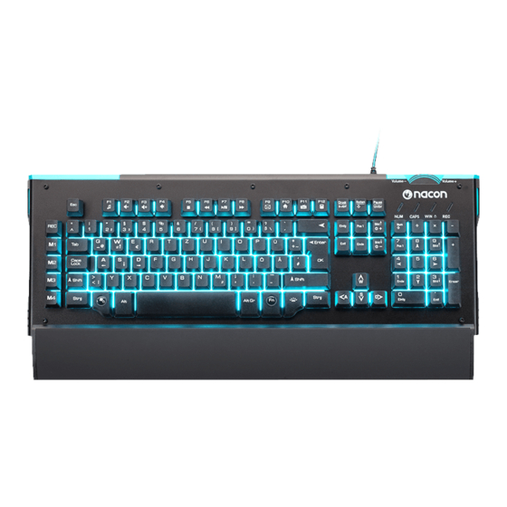 Nacon PC-CL510 Manual