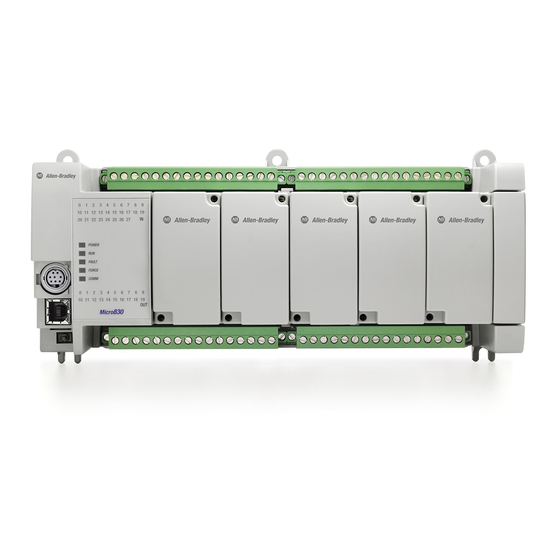 Allen-Bradley Micro850 series Installation Instructions Manual