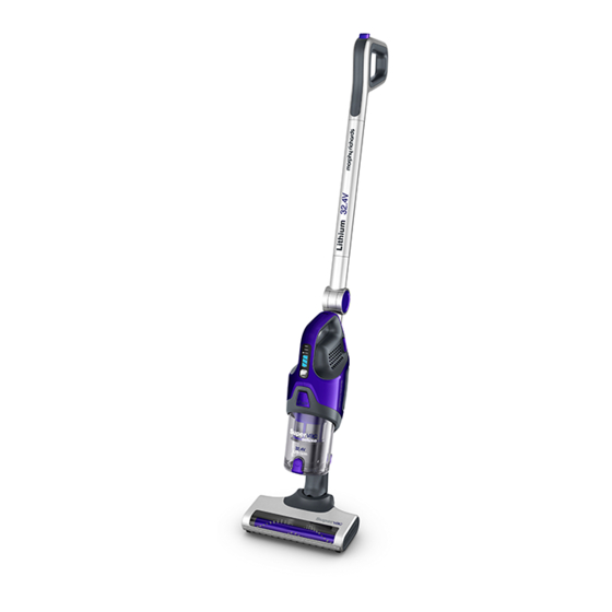 Morphy Richards Supervac deluxe Instructions For Future Use
