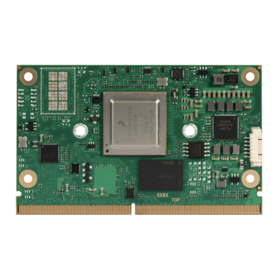 Congatec SMARC conga-SMX8-X User Manual