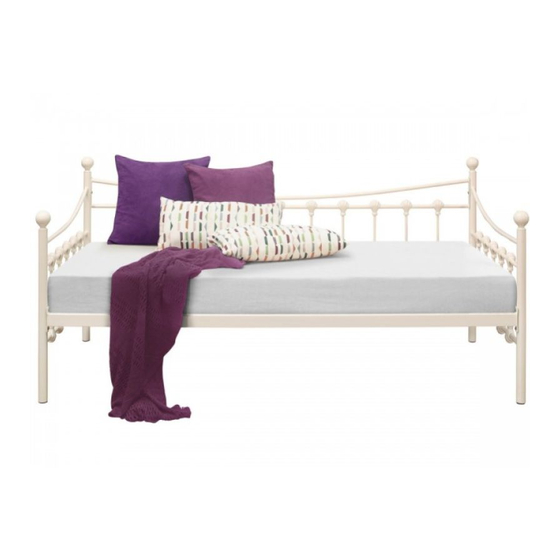 Happybeds Chantelle Daybed with Trundle Assembly Instructions