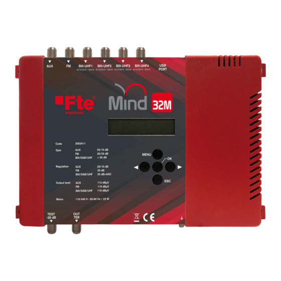 FTE Maximal MIND 32M User Manual
