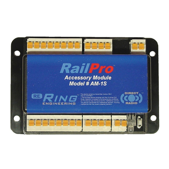 Ring Engineering AM-1S Controller Module Manuals