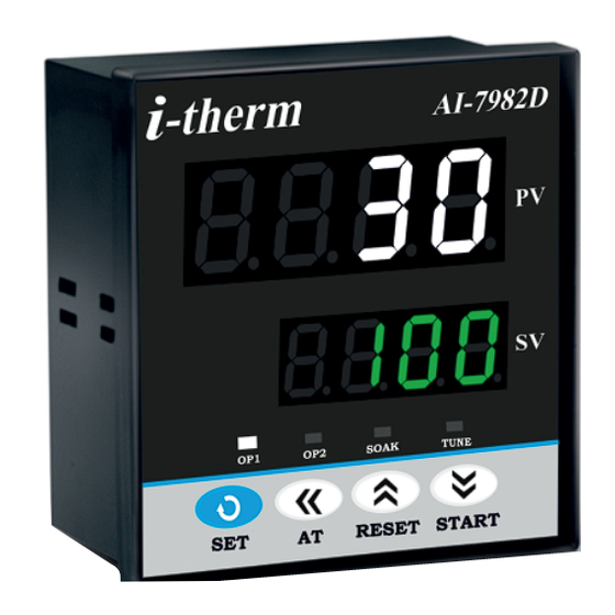 i-therm AI-7482D User's Operating Manual