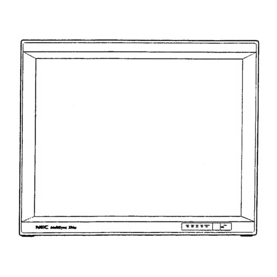 NEC XM-2950 Manuals