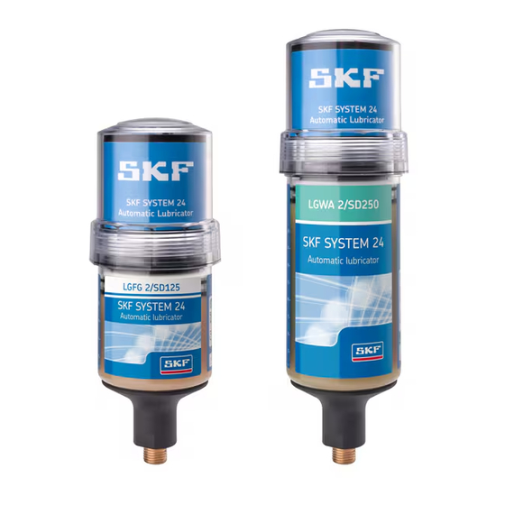 SKF TLDD Series Instructions For Use Manual