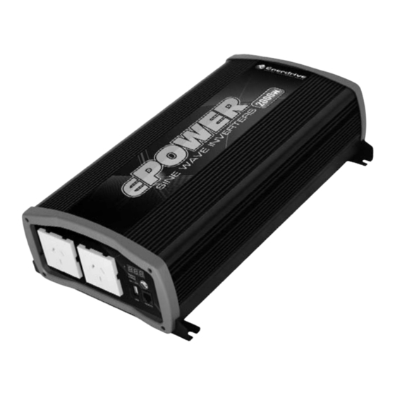 Enerdrive ePOWER EN1110s Owner's Manual