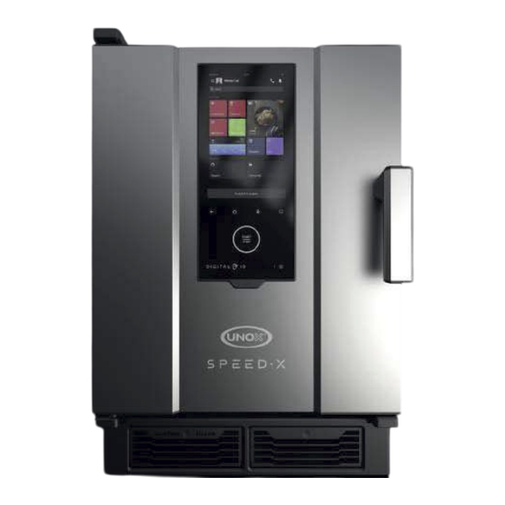 Unox SpeedX XEPA-0523-EXRN Installation, Use And Maintenance Instructions